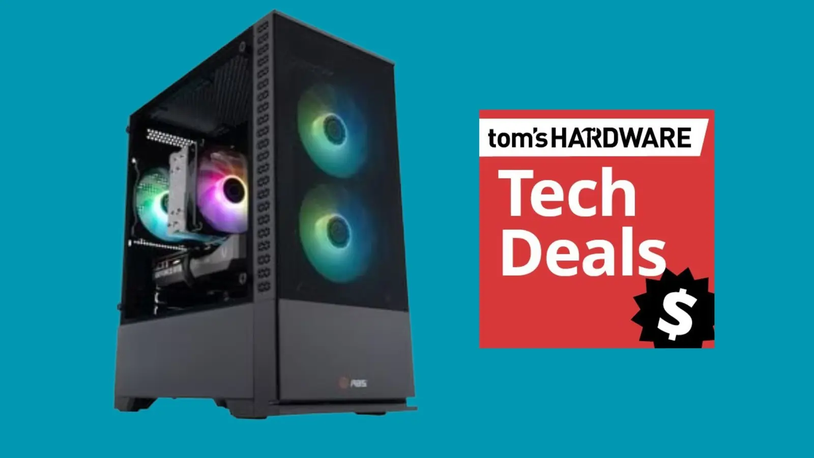ABS Cyclone Aqua Gaming PC la preț de 849 $ la Walmart