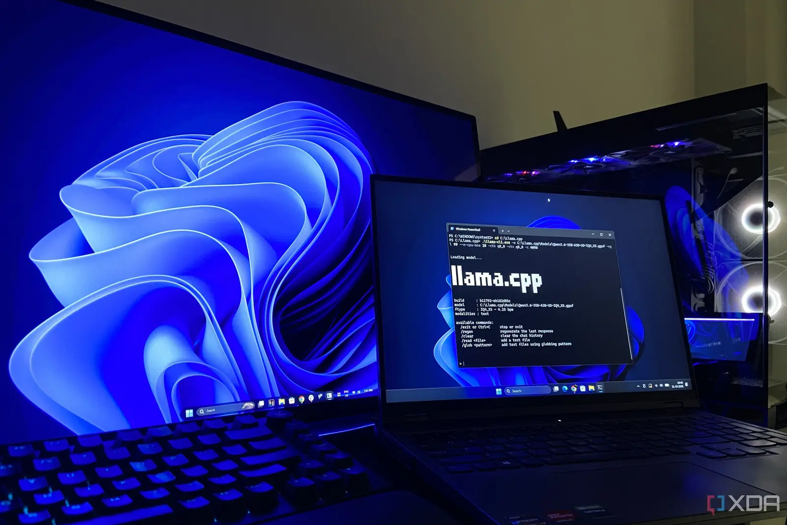 Un singur flag: cum rulezi modele AI masive pe un laptop cu 8GB