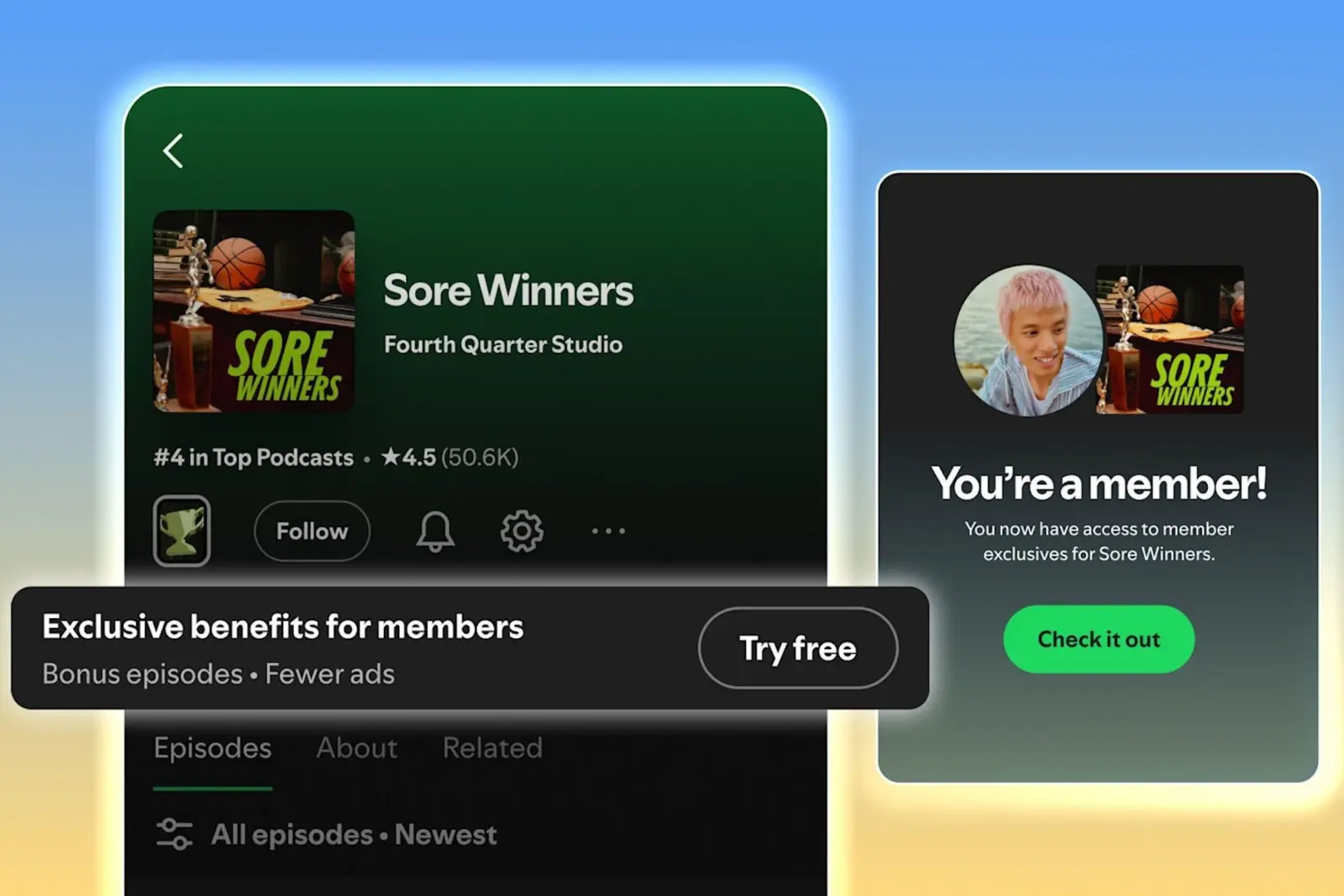 Spotify lansează abonamente plătite pentru creatori de podcasturi