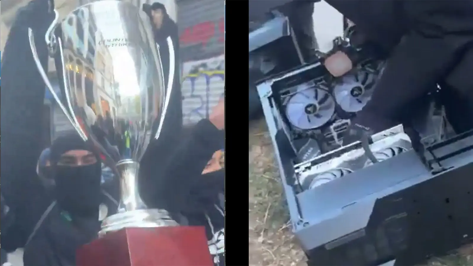 Ofițerul Parisului Team Vitality atacat și furat în timpul protestelor