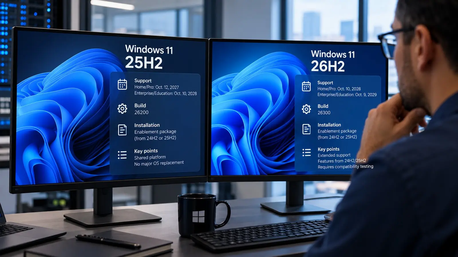 Windows 11 26H2: ce trebuie să știe administratorii IT